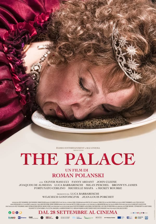 Une affiche de "The Palace" de Roman Polanski