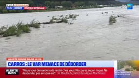 Vigilance rouge pluie-inondation: les cours d'eau azuréens menacent de déborder