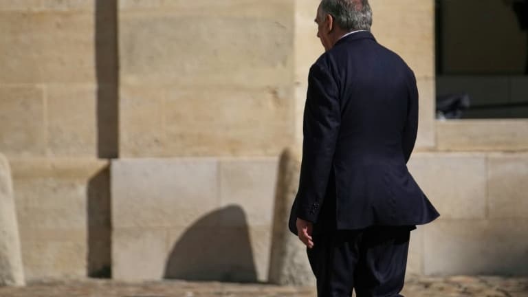 Le Premier ministre François Bayrou à Paris le 5 septembre 2025