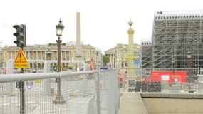 La place de la Concorde à Paris le samedi 1er juin 2024.