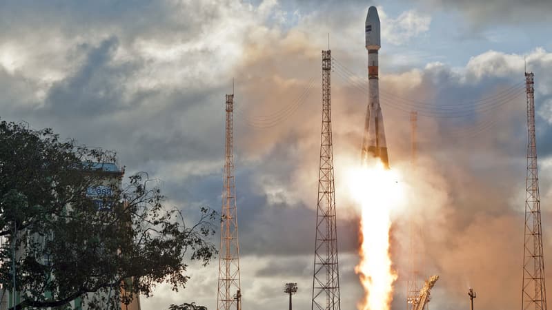 Le lancement du satellite Sentinel-1A, en avril 2014