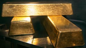 Des lingots d'or