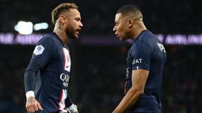Neymar et Kylian Mbappé