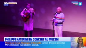 Philippe Katerine un concert au Mucem pour la clôture de l'exposition "Paradis naturistes"