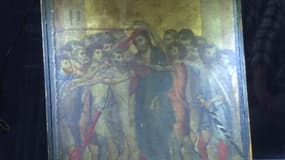 "Le Christ moqué", un des rares tableaux de Cimabue, a été vendu 24 millions d'euros aux enchères 