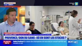 Marseille: une poche sur deux de don du sang va au traitement des gens atteints de cancers