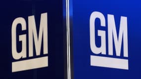 Le logo de General Motors (GM).