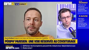 Covoiturage sur le périph parisien: "Essayer de faire plus collectif", défend David Belliard