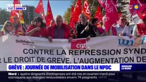 Grève: journée de mobilisation dans le Nord-Pas-de-Calais