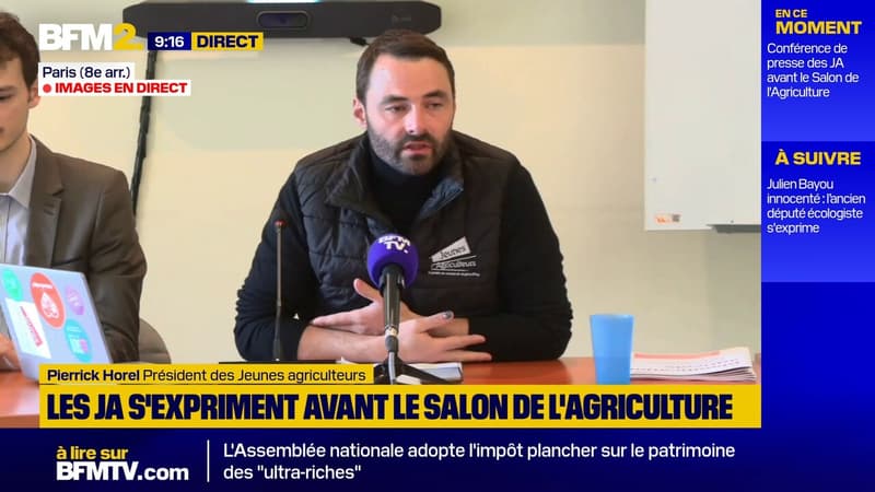 Salon de l'agriculture: les JA appellent à 