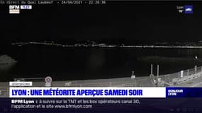 Une météorite aperçue samedi soir dans le ciel de Lyon