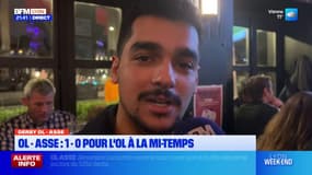 OL-ASSE: Alexandre Lacazette permet à l'OL de mener à la mi-temps