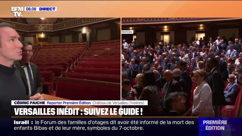 Château de Versailles: dans les coulisses de la salle du congrès avec Cédric fraiche