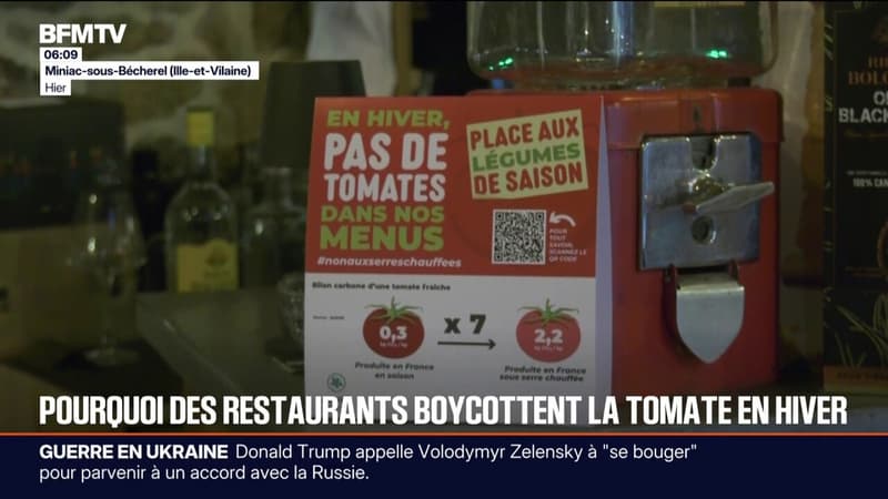 Pourquoi 200 restaurants bretons boycottent la tomates en hiver