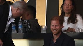 Le Prince Harry lors du match entre Los Angeles et l'Inter Miami, le 3 septembre 2023.