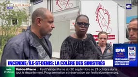 Incendie mortel à L'Île-Saint-Denis: la colère des sinistrés, dont certains devront retourner dans l'immeuble dès le 8 septembre