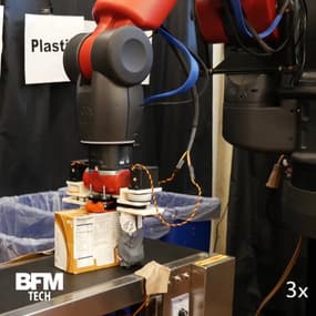 Ce robot peut trier les déchets recyclables rien qu'au toucher