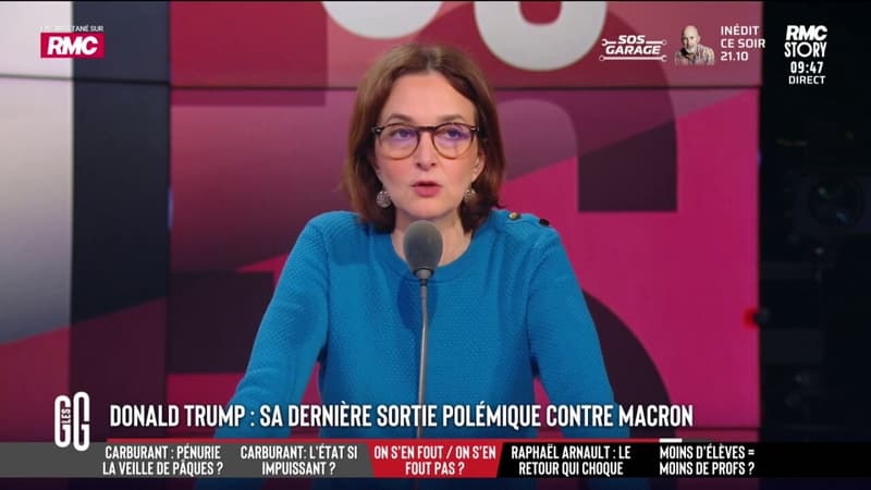 Trump tacle Macron: "J'adore ce génie clownesque de Trump. Celui qui ruine la France et qui fait honte aux Français, c'est Emmanuel Macron", assure Barbara Lefebvre