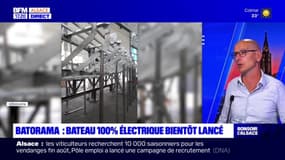 Strasbourg: Batorama va proposer un nouveau bateau 100% électrique