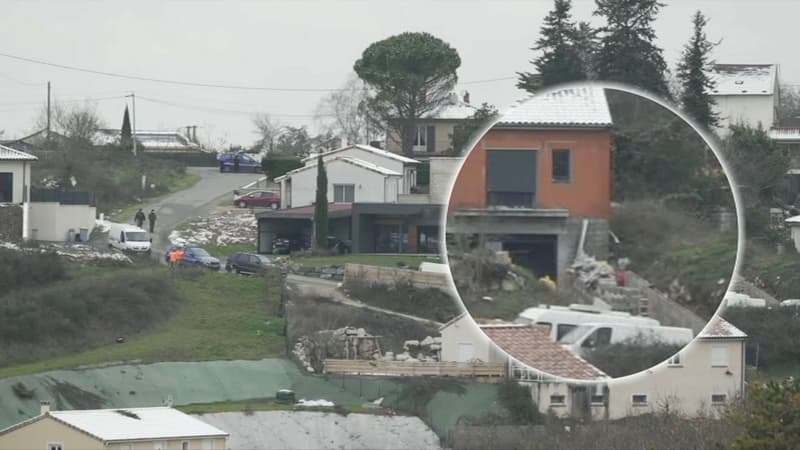Un géoradar est utilisé par les experts de la gendarmerie pour sonder le jardin du domicile des Jubillar.