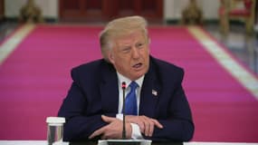 "Quand on teste, on crée des cas": Donald Trump justifie l'explosion des cas de Covid-19 aux États-Unis