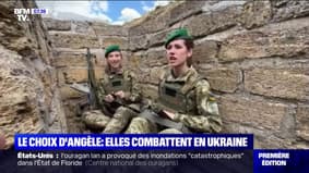 Angèle's choice - Women represent 22% of the Ukrainian army