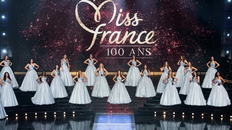 Les participantes à l'élection de Miss France 2021, le 19 décembre 2020 aux Epesses, en Vendée