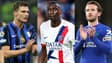 Benjamin Pavard, Randal Kolo Muani et Ben Chilwell (illustration)
