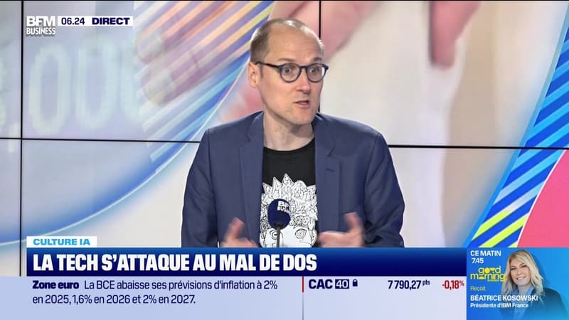 Culture IA : La Tech s'attaque au mal de dos, par Anthony Morel - 06/06