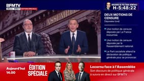 Motion de censure: pour Laurent Jacobelli (RN), le Parti socialiste est sous “respiration artificielle”