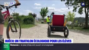 Buëch : un triathlon écologique pour les élèves