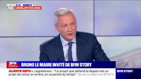 Faut-il renationaliser EDF? Pour Bruno Le Maire, "toutes les options sont sur la table"