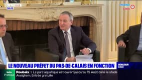 Jacques Billant, nouveau préfet du Pas-de-Calais, a pris ses fonction ce mercredi à Arras