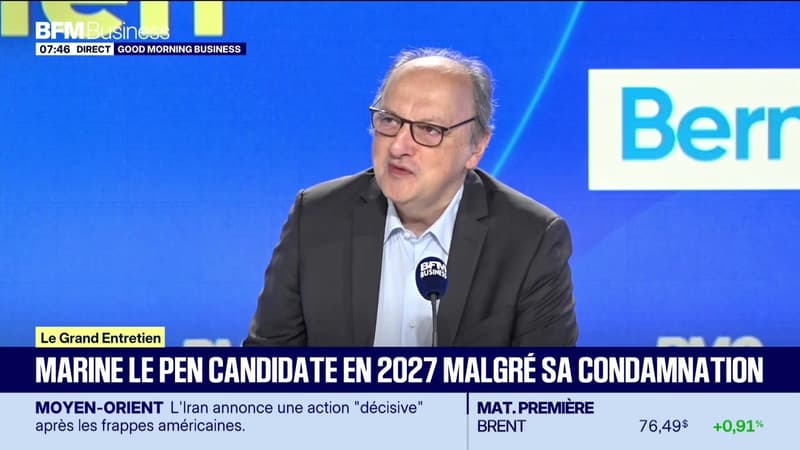 Le Grand entretien : Marine Le Pen candidate en 2027 malgré sa condamnation - 08/07