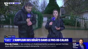 L'ampleur des dégâts dans le Pas-de-Calais - 10/11