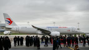 Le premier C919 livré à Shanghai, le 9 décembre 2022
