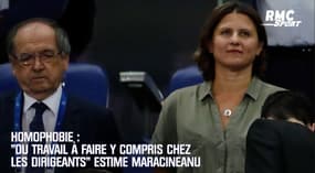 Homophobie : "Du travail à faire y compris chez les dirigeants" affirme Maracineanu qui éteint la polémique Le Graët
