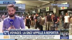 Montparnasse à l'arrêt: une reprise partielle du trafic avec "5 TGV par heure" espérée dans la journée