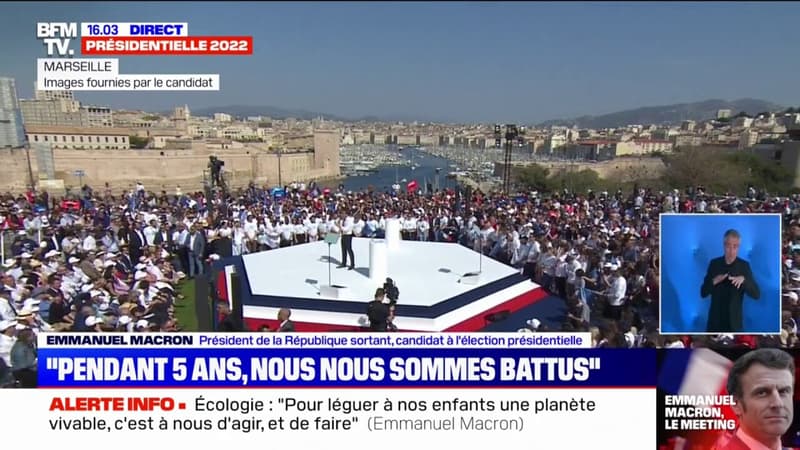 Meeting d'Emmanuel Macron à Marseille: 