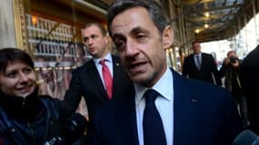 Nicolas Sarkozy, ici, à New York