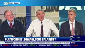 Le débat : Plateformes, tous salariés demain ? par Jean-Marc Daniel et Nicolas Doze - 06/12