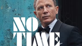 Daniel Craig sur l'affiche de "No time to die", le prochain "James Bond"