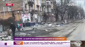 Ukraine: la survie des derniers habitants de Bakhmout