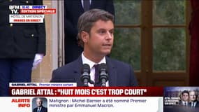 Gabriel Attal demande à Michel Barnier de "continuer à faire de l'école de la République une priorité absolue"