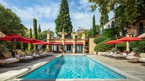 La piscine de la Villa Gallici à Aix-en-Provence.
