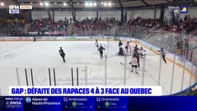 Hockey sur glace: les Rapaces de Gap s'inclinent face au Québec