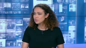 La rabbin Delphine Horvilleur invitée de BFMTV, le 5 juillet 2017.