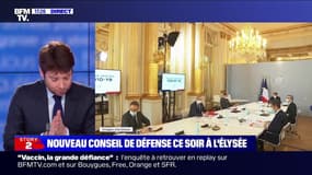 Crise sanitaire: un nouveau conseil de défense ce soir à l'Élysée