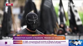 Interdiction des manifestations d'ultradroite: un premier cas ce dimanche 