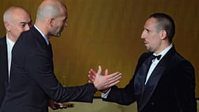 Zinedine Zidane &amp; Franck Ribéry